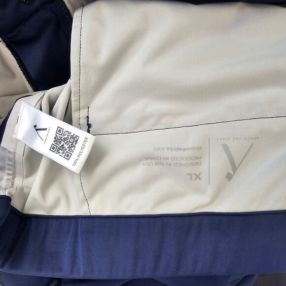 Above The Links Elite Performance Golf Pants XL Navy Waterproof Stretch NWOT - Picture 6 of 7